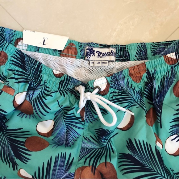 Men's Swim Trunks Quick Dry Shorts with Pockets - Picture 2 of 6